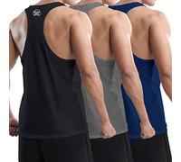 MEETWEE Canotta Uomo, Sportiva Canottiera Gym Tank Top Palestra Canotte Maglie Senza Maniche T Shirt da Bodybuilding Corsa Fitness