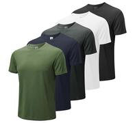 MEETWEE Maglietta Uomo, T Shirt a Manica Corta Asciugatura Rapida Fitness T-Shirt da Sport per Corsa Palestra Fitness Trekking