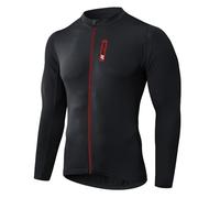 MEETWEE Magliette Ciclismo Uomo, Abbigliamento MTB Bike Asciugatura Rapida Maglia Ciclismo Maniche Corte/Lunghe Maglia Ciclismo