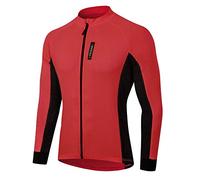 MEETWEE Magliette Ciclismo Uomo, Manica Lunga Maglietta Mountain Bike Abbigliamento Cycliste Maglia