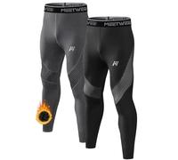 MEETWEE Pantaloni Termici Uomo, Calzamaglia Termica Biancheria Intima Traspirante Asciugatura Rapida per Ciclismo e Lo Allenamento Sci Corsa