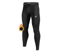 MEETWEE Pantaloni Termici Uomo, Calzamaglia Termica Biancheria Intima Traspirante Asciugatura Rapida per Ciclismo e Lo Allenamento Sci Corsa