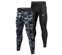 MEETWEE Pantaloni Termici Uomo, Calzamaglia Termica Biancheria Intima Traspirante Asciugatura Rapida per Ciclismo e Lo Allenamento Sci Corsa