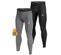 MEETWEE Pantaloni Termici Uomo, Calzamaglia Termica Biancheria Intima Traspirante Asciugatura Rapida per Ciclismo e Lo Allenamento Sci Corsa