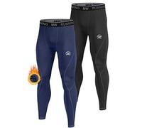 MEETWEE Pantaloni Termici Uomo, Calzamaglia Termica Biancheria Intima Traspirante Asciugatura Rapida per Ciclismo e Lo Allenamento Sci Corsa