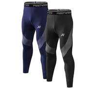 MEETWEE Pantaloni Termici Uomo, Calzamaglia Termica Biancheria Intima Traspirante Asciugatura Rapida per Ciclismo e Lo Allenamento Sci Corsa