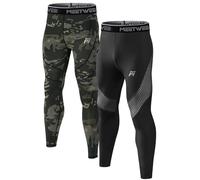 MEETWEE Pantaloni Termici Uomo, Calzamaglia Termica Biancheria Intima Traspirante Asciugatura Rapida per Ciclismo e Lo Allenamento Sci Corsa
