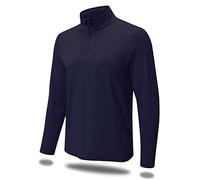 MEETWEE Polo Uomo Golf Manica Lunga Uomo, Functional Polo Shirt Protezione UV Shirt Quick Drying Traspirante Sport Outdoor