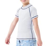 MEETWEE Ragazzi Che Nuotano a Manica Corta/Lunga Camicia Bambini Che Nuotano UV Tshirt Bambini Che Nuotano Camicia RashVest Surfing Tshirt Asciugatura Rapida Spiaggia Camicia Watersport Top