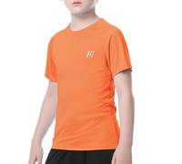 MEETWEE Ragazzo Ragazza Rash Vest Manica Corta Costumi da Bagno Rash Guard Top Protezione UV UPF 50+ Costumi da Bagno Kid