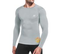 MEETWEE Rashguard Uomo a Maniche Lunghe,Maglia da Bagno con Protezione UV UPF 50+,Asciugatura Rapida e Tessuto Compressivo Traspirante per Surf