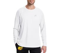 MEETWEE Rashguard Uomo,Maglietta UPF 50+ Protezione UV,Asciugatura Rapida e Traspirante per Surf,Nuoto,Corsa e attività Outdoor