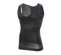 MEETYOO Canotta a Compressione da Uomo,Camicia Compressione Manica Lunga Asciugatura Maglietta Senza Maniche Modellante e Snellente Body Shaper Tee Shirt Runnig Sportiva Fitness