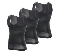 MEETYOO Canotta a Compressione da Uomo,Camicia Compressione Manica Lunga Asciugatura Maglietta Senza Maniche Modellante e Snellente Body Shaper Tee Shirt Runnig Sportiva Fitness