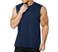 MEETYOO T3 Vest, Blu, M Uomo
