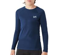 MEETYOO Maglia a Compressione per Ragazzi Lunga Camicie a Compressione per Bambini Maglietta Intima Sportiva Base Layer Traspirante ad Asciugatura Rapida Adatto per Corsa,Palestra,Basket,Calcio