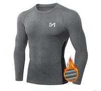 MEETYOO Maglia Termica Uomo, Maglia a Manica Lunga Compression Maglietta Biancheria Intima Sport T-Shirt Baselayer da Corsa Ciclismo Fitness