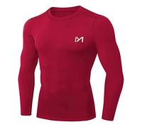 MEETYOO Maglietta Compressione Uomo, Maglie Maniche Lunghe T Shirt Sportiva per Corsa Ciclismo Fitness