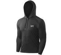 MEETYOO Maglietta da Uomo, a Maniche Lunghe, per Corsa, Fitness, Ginnastica