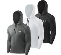 MEETYOO Magliette Uomo, Maglie a Maniche Lunghe T Shirt Sportiva per Corsa Fitness Gym