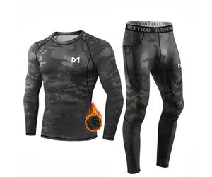 MEETYOO Thermounterwäsche Set Herren Biancheria Intima Termica Uomo