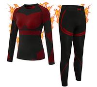 MEETYOO U26 Base Layer Set, Rosso Chiaro, S Women's