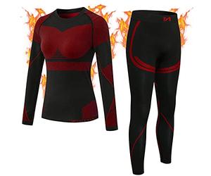 MEETYOO U26 Base Layer Set, Rosso Chiaro, XL Women's