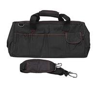 MEEVINWH Borsa Attrezzi per Tecnici Professionisti, Resistente Tessuto Oxford 600D, Tasche Multiple, Apertura con Telaio in Metallo, Ideale per Campeggio, Manutenzione Auto, (18 pollici)