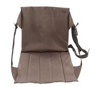 MEEVINWH Cuscino da seduta pieghevole Cuscino per sedia portatile resistente all'usura con recinzione triangolare sul retro Tasca in rete per la pesca escursionistica