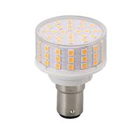 MEEVINWH Lampadina B15 10W 1000LM LED a risparmio energetico senza sfarfallio per lampada da scrivania (Luce calda)