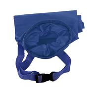 MEEVINWH Sacco per spazzatura per auto, design salvaspazio, grande capacità, per veicoli, casa, ufficio, con cintura regolabile, tessuto Oxford, parte superiore elastica (Blu)