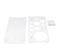 MEEVINWH Supporto per kit barista, materiale ABS di alta qualità, contenitore da banco per strumenti da cocktail, design unico per organizzazione a prova di perdita, regalo (Grande)