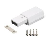 MeevrgR 1 chiusura magnetica per porta, resistente, 1 pezzo magnetico, adatto per la cucina per bloccare la porta senza sforzo, per ottenere un premio (bianco)