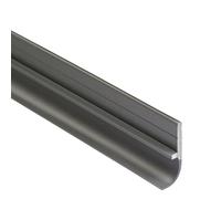 MeevrgR 1 striscia di guarnizione inferiore per porta, 90 x 4 cm, in PVC, 90 x 4 cm, 1 pezzo in silicone, adatta per bagno e casa, una più ampia gamma di guarnizioni isolanti acustiche più forti