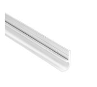 MeevrgR 1 striscia di guarnizione inferiore per porta, 90 x 4 cm, in PVC, 90 x 4 cm, 1 pezzo in silicone, adatta per bagno e casa, una più ampia gamma di guarnizioni isolanti acustiche più forti