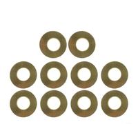 MeevrgR 50mm Piezo Pickup Disc Ottone Microfono a Contatto per Strumenti Acustici Chitarra Violino Drum Trigger Sensore di Suono Kit FAI DA TE