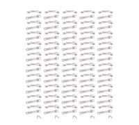 MeevrgR AAAAASawtoothPictureHangers- Confezione da 50 cornici dentellate per foto resistenti, confezione da 50, 50 pezzi, in legno, Aaaaasawtoothpicturehangersheavy Duty 4,4 cm di lunghezza (argento)