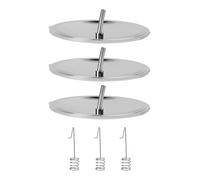 MeevrgR Accendifuoco solare per esterni, confezione da 3, specchio parabolico per campeggio, sopravvivenza, antivento, leggero, attrezzatura di emergenza per escursioni e uso all'aperto