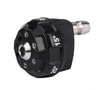 MeevrgR Adattatore a connessione rapida da 14 mm con punte per ugelli 6 in 1 per idropulitrici Karcher K2 K3 K4 K5 K6/K7, testa di spruzzo regolabile in ottone per diverse attività di pulizia