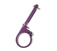 MeevrgR Adattatore base del cambio in lega di alluminio per lavorazione CNC Brompton per una vestibilità ottimale (nero)