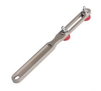 MeevrgR Apri coperchio posteriore in acciaio rotondo e quadrato, 17,5 x 1,5 cm, per sostituzione della batteria e apertura della cassa, strumento professionale di riparazione per orologiai e uso fai