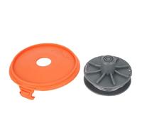 MeevrgR Bobina di ricambio e coperchio per SmallCut 300 350/23 EasyCut 400/25 450/25 Plus 500/27 8846 8847 8848 9805 9806 9807 9808 9809, 05307-20 5344 4, 1.6. Filo da 5 mm