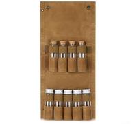 MeevrgR Borsa porta spezie da appendere, ideale per organizzare condimenti durante le attività all'aperto, Come da immagine, Kaki Set
