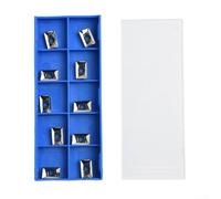 MeevrgR Carbide APKT 1003 PDFR MA H01 Inserti di fresatura per alluminio, veloci ed efficienti nel taglio, con sostituzione sicura della lama per la lavorazione