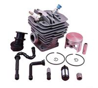 MeevrgR Cilindro per kit pistone 48mm Cilindro per pistone per MS360 036 034 Motosega Potenza migliorata Funzionamento più fluido Efficienza del carburante Migliore installazione per taglio pesante