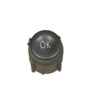 MeevrgR Copertura per pulsante dell'interruttore del volume del volante, adatta per BMW, Mini, Cooper F54, F55, F56, F57, F60, in plastica nera, accessorio di ricambio per OEM A-6131(B)