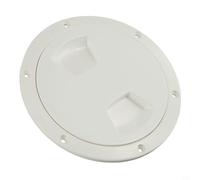 MeevrgR Copertura rotonda da 12,7 cm per l'accesso alla barca marina, coperchio con guarnizione O-Ring, design a vite, materiale plastico ABS rinforzato resistente alle intemperie, per yacht e camper