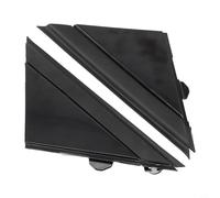 MeevrgR Copri bandiera per Fiat 500 2012-2019, colore nero lucido, facile installazione, resistente alle intemperie, look sofisticato, adatto per anteriore sinistro e destro