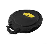 MeevrgR Custodia per piatti resistente in nylon 600D, zaino per batterista con manico rinforzato, per viaggi, colore nero, 54 cm