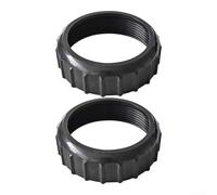 MeevrgR Dado di ricambio per prefiltro per pompa da piscina, connettore ad anello filettato nero compatibile con serie SPS, parte di alloggiamento per sistemi di filtrazione dell'acqua(2)